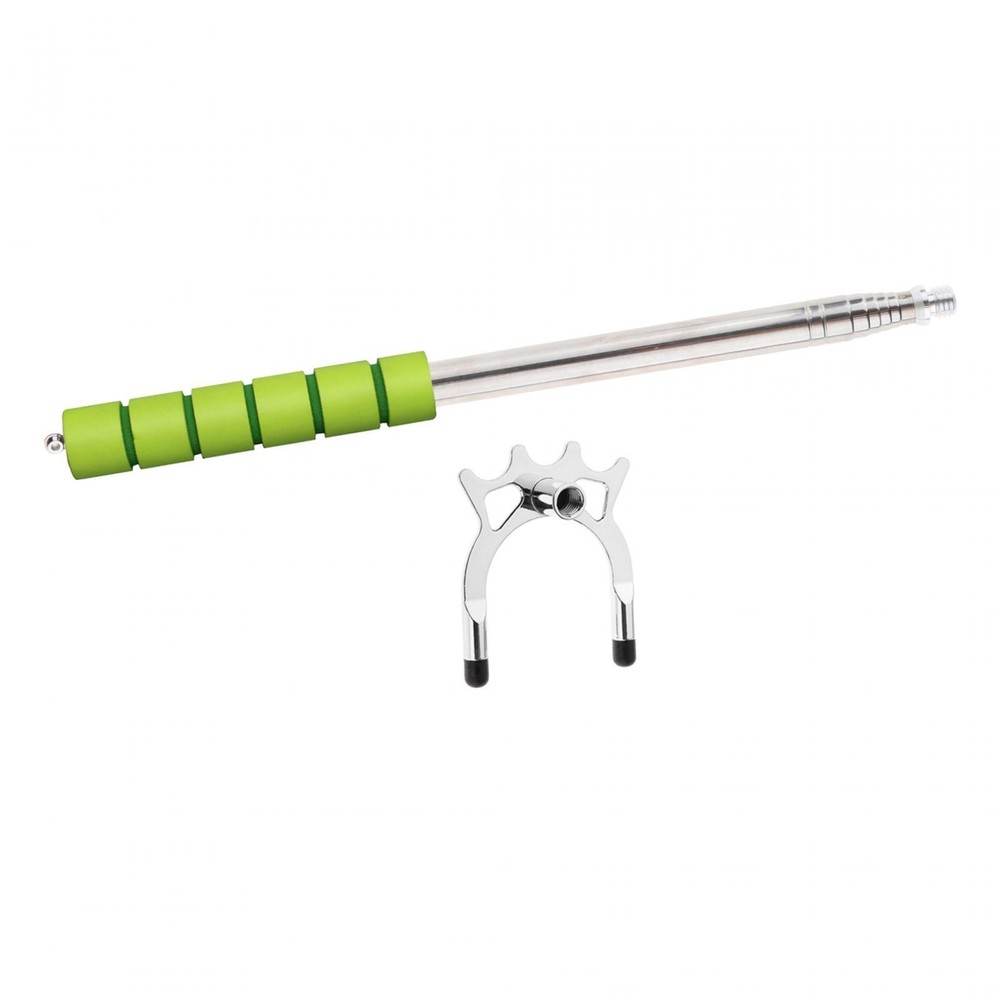 Retractable Pool Bridge Cue Stick Pool Cue Rest with Bridge Head for Competition