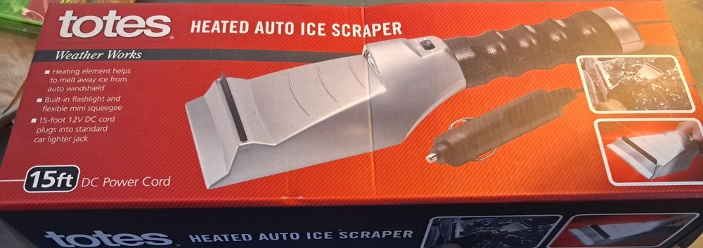 totes heated aoto ice scraper