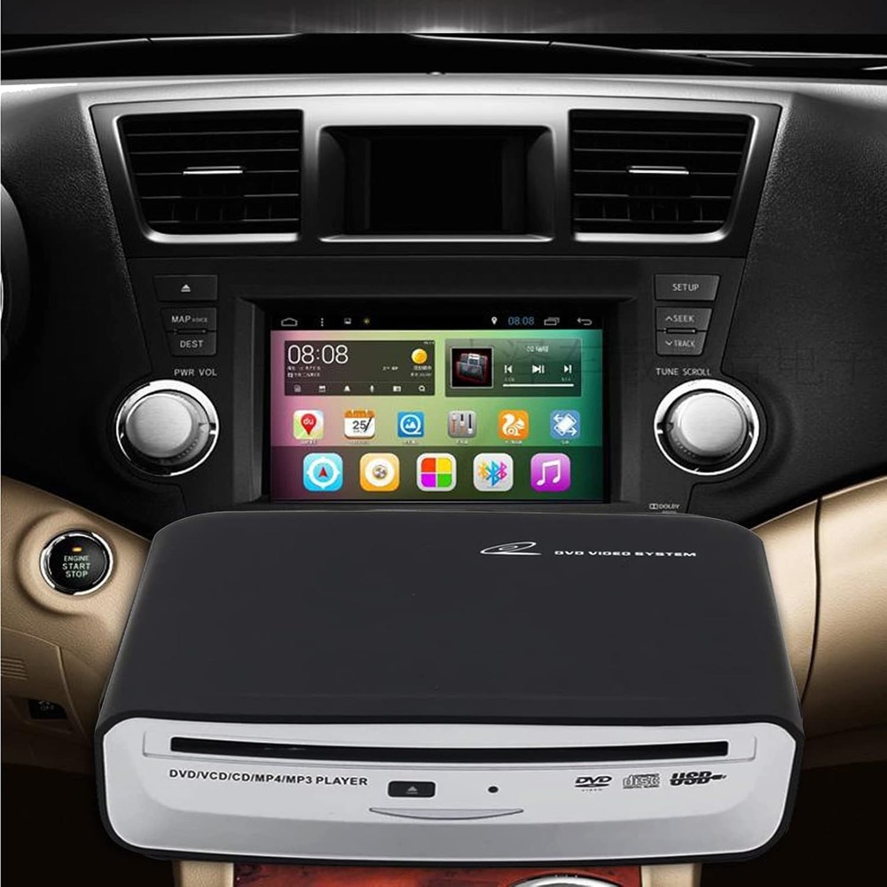 Compatible with Android Car Navigation - USB CD Player