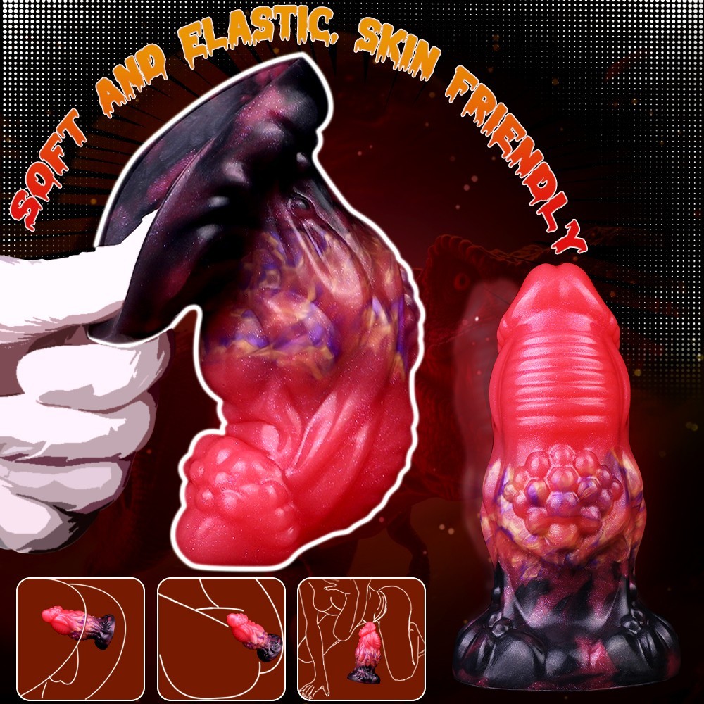 Realistic Big Knot Dildo Silicone Anal Plug Butt Plug Expander Penis Sex Toys