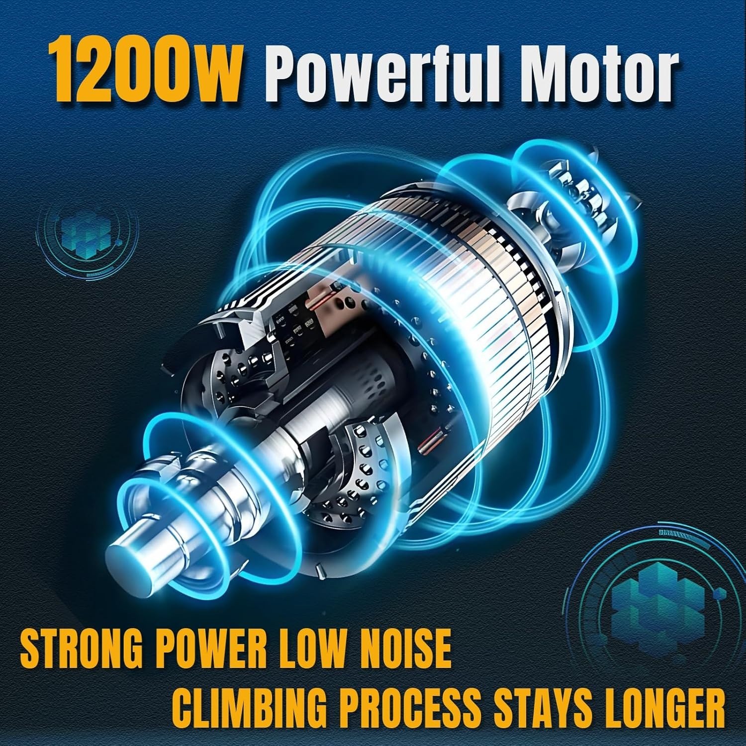 Electric Stair Climbing Hand Trucks Climber Dolly Cart for Moving 880lb Capacity