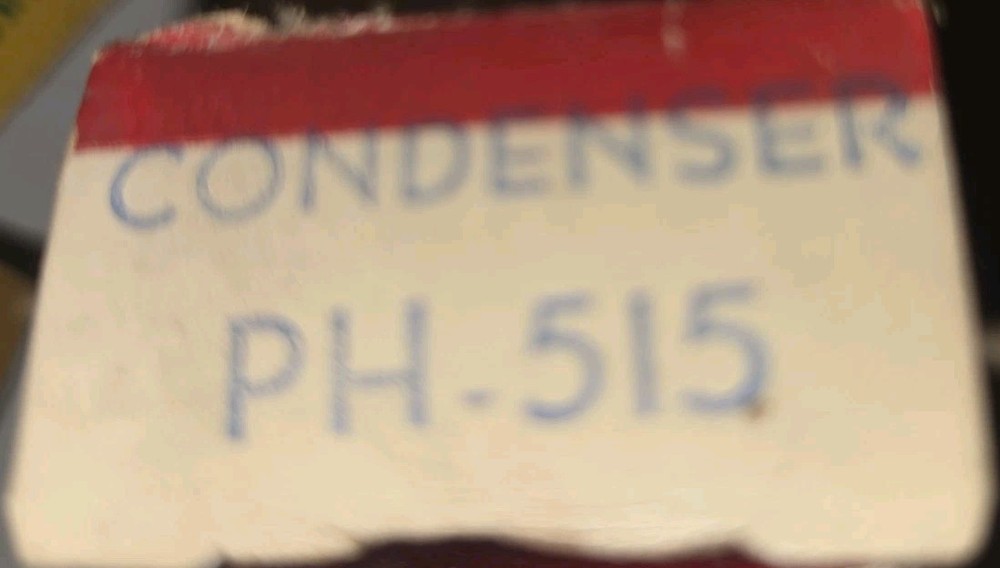 IGNITION SERVICE PARTS CONDENSER PH-515
