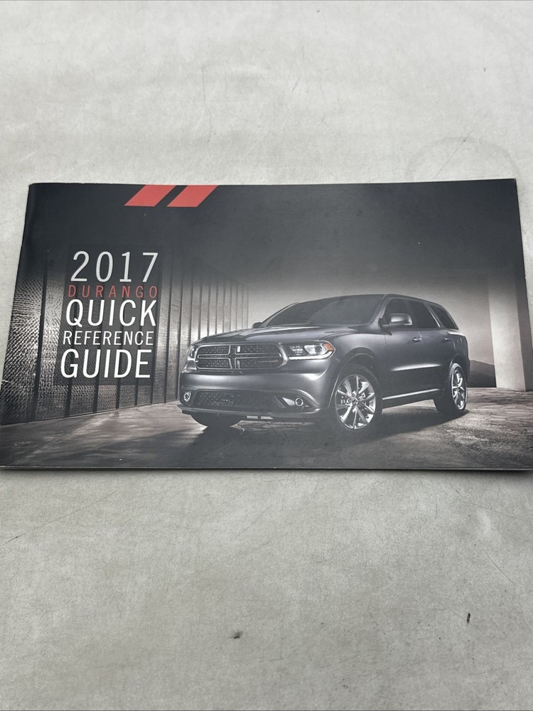 2017 Dodge Durango User Guide