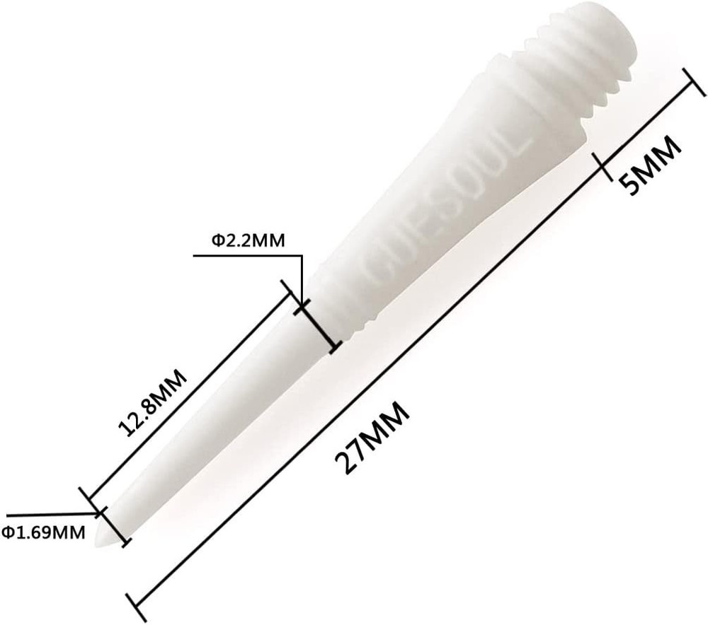100 Pieces Soft Tip Points for Soft Tip Darts