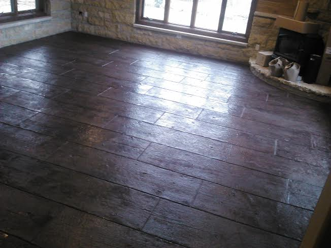 Centennial Plank | 5 pc. Decorative Concrete Stamp Set by Walttools