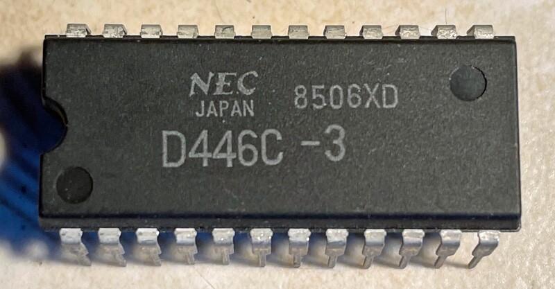 NEC D446C-3 D446 2K x 8 Static RAM