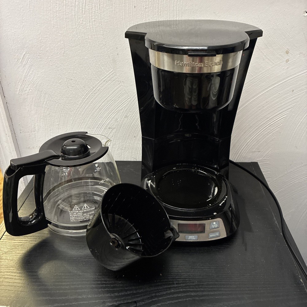 Hamilton Beach Programmable Coffee Maker 12 Cup 49632*