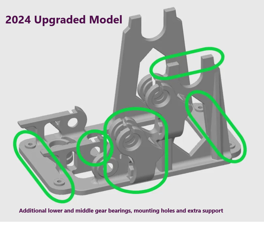 UPGRADED Universal 3D Filament Re-spooler/Transfer - Pre-assembled - Bambu Lab