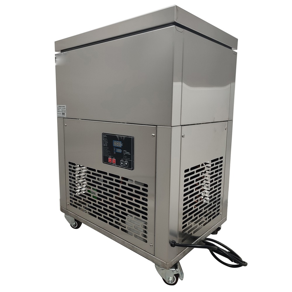 Auto Ice Column Maker Machine 6Columnar Snow Ice Brick Block Forming Machine110V