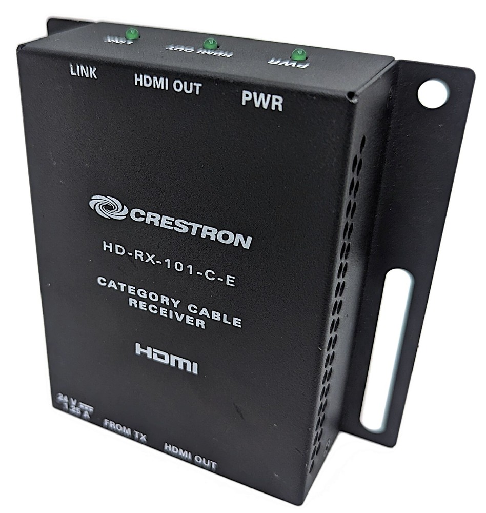 Crestron HD-RX-101-C-E HDMI Category Cable Receiver 4K Video Extender Module