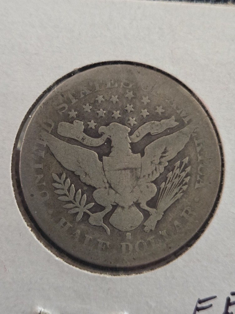 1896 S Barber Half Dollar Key Date