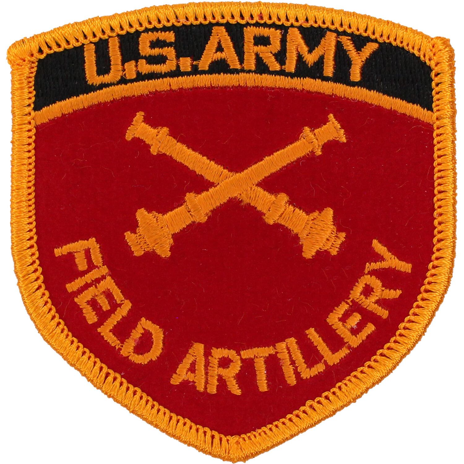 US Army Field Artillery Patch (2 3/4" Wide x 3" High) P858