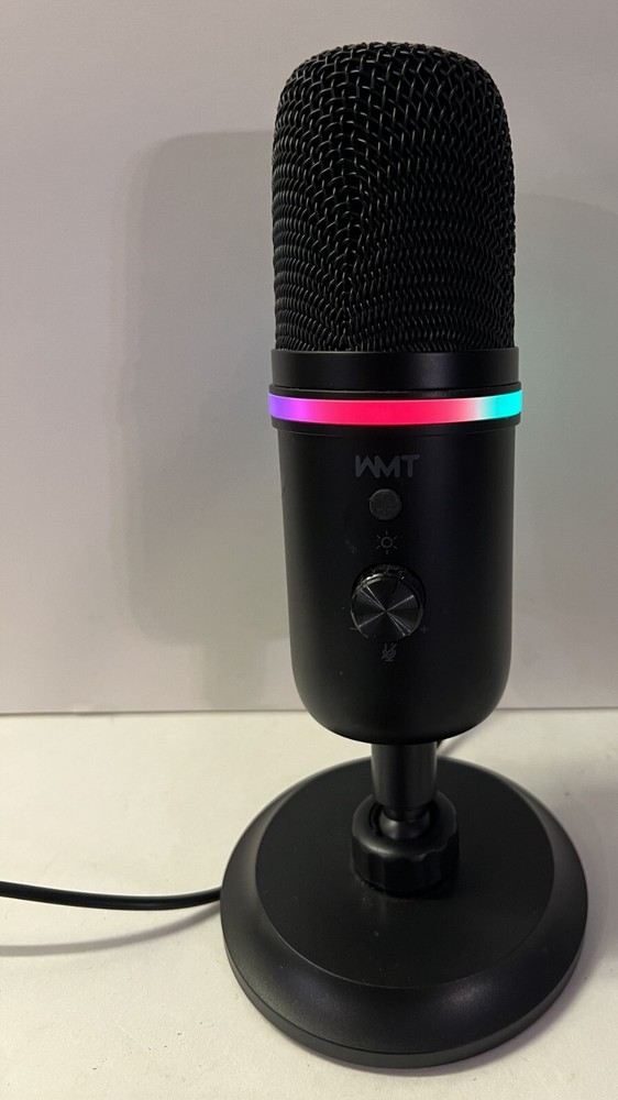WMT USB Microphone - Condenser for Gaming - Black Missing Type C Cable
