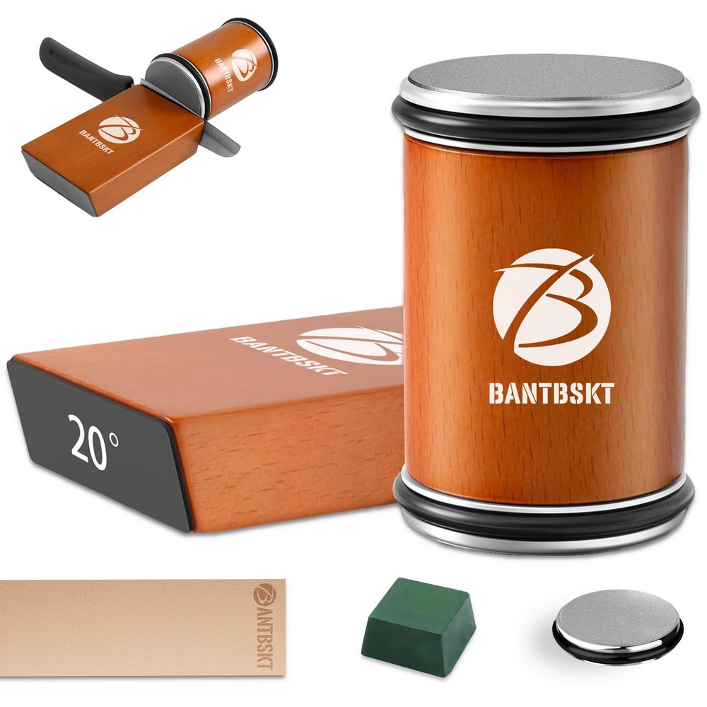 Rolling Knife Sharpener Kit, Kitchen Knife Sharpener Set, Knife Sharpening To...