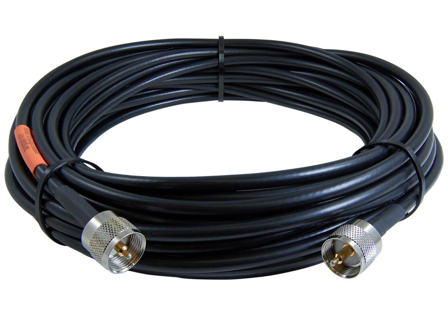 JEFA Tech RG-8X RG8X Coax Cable PL-259 UHF Male Ham Radio Low Loss lot USA