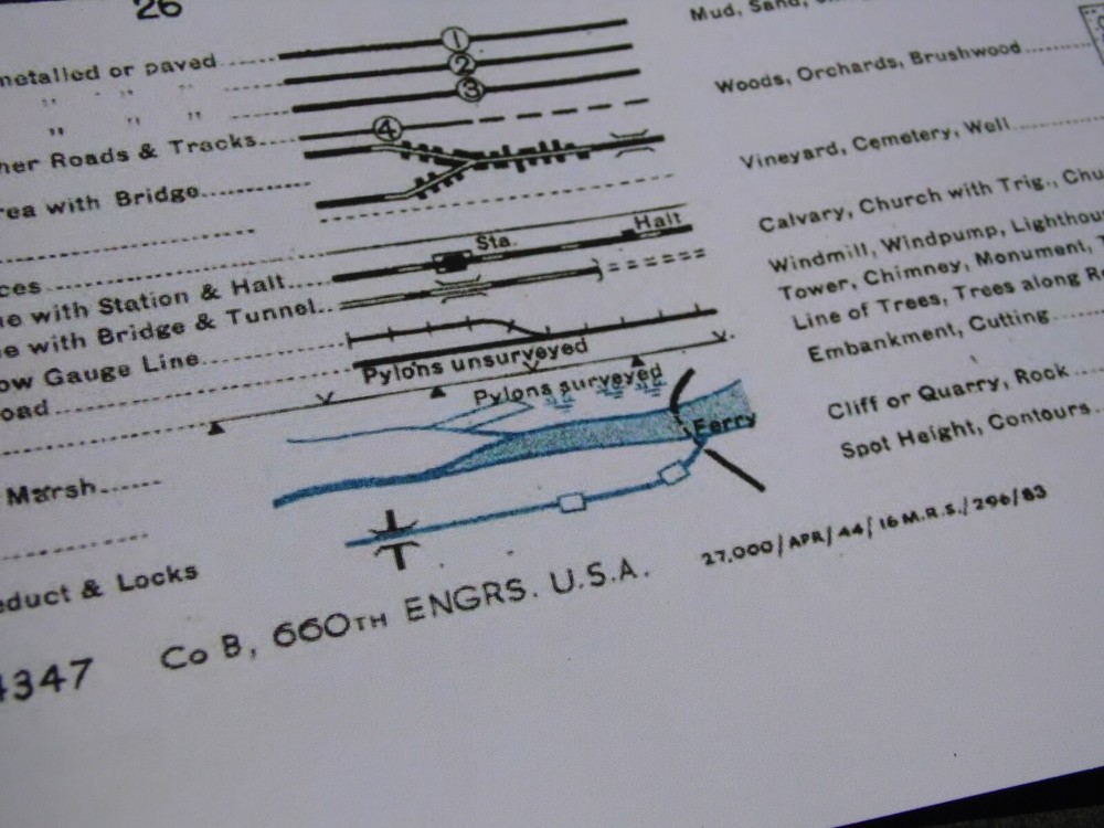 US Normandy Invasion Map 101st 'Ste Mere Eglise' (Carentan dispatch map case)