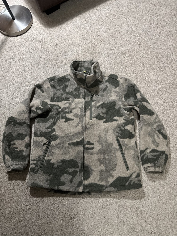 Cabela's Wooltimate WindShear Jacket Outfitter Camo Large