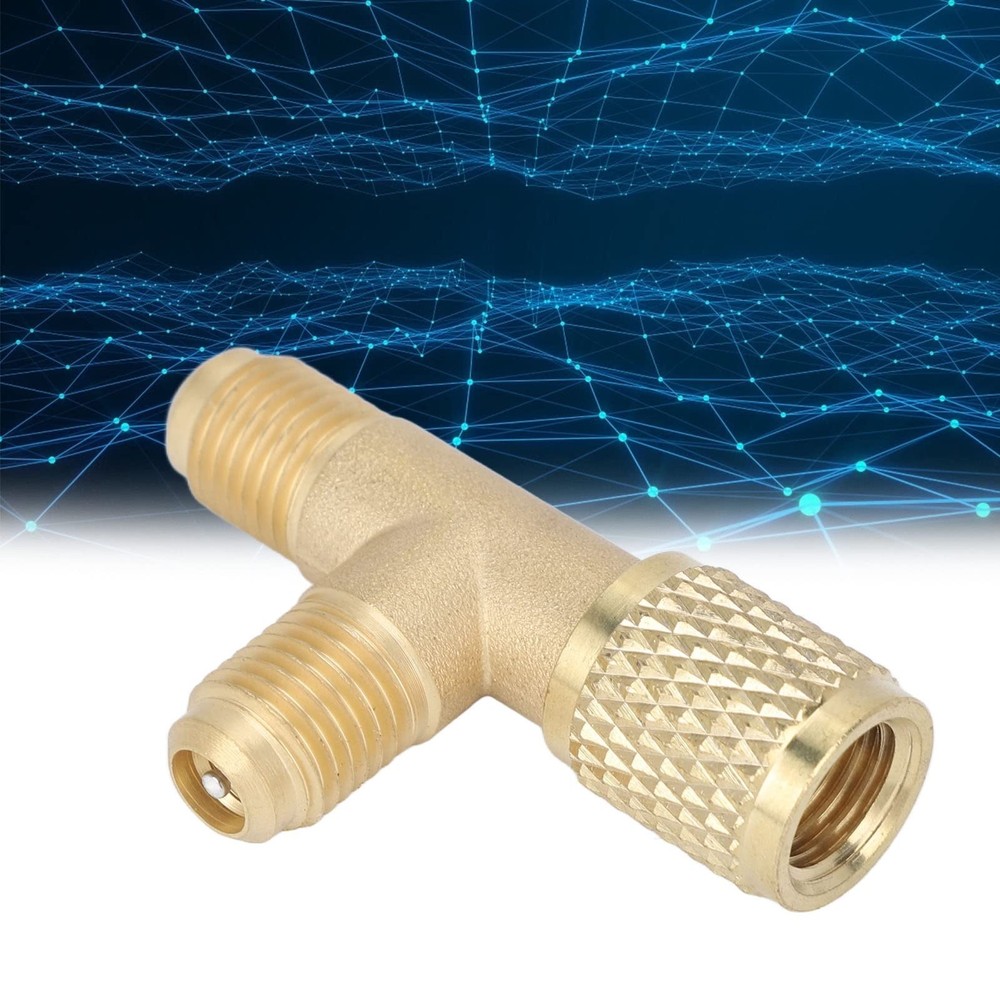 1/4in Valve Quick Coupler Tee Adapter, Access normal, Popular