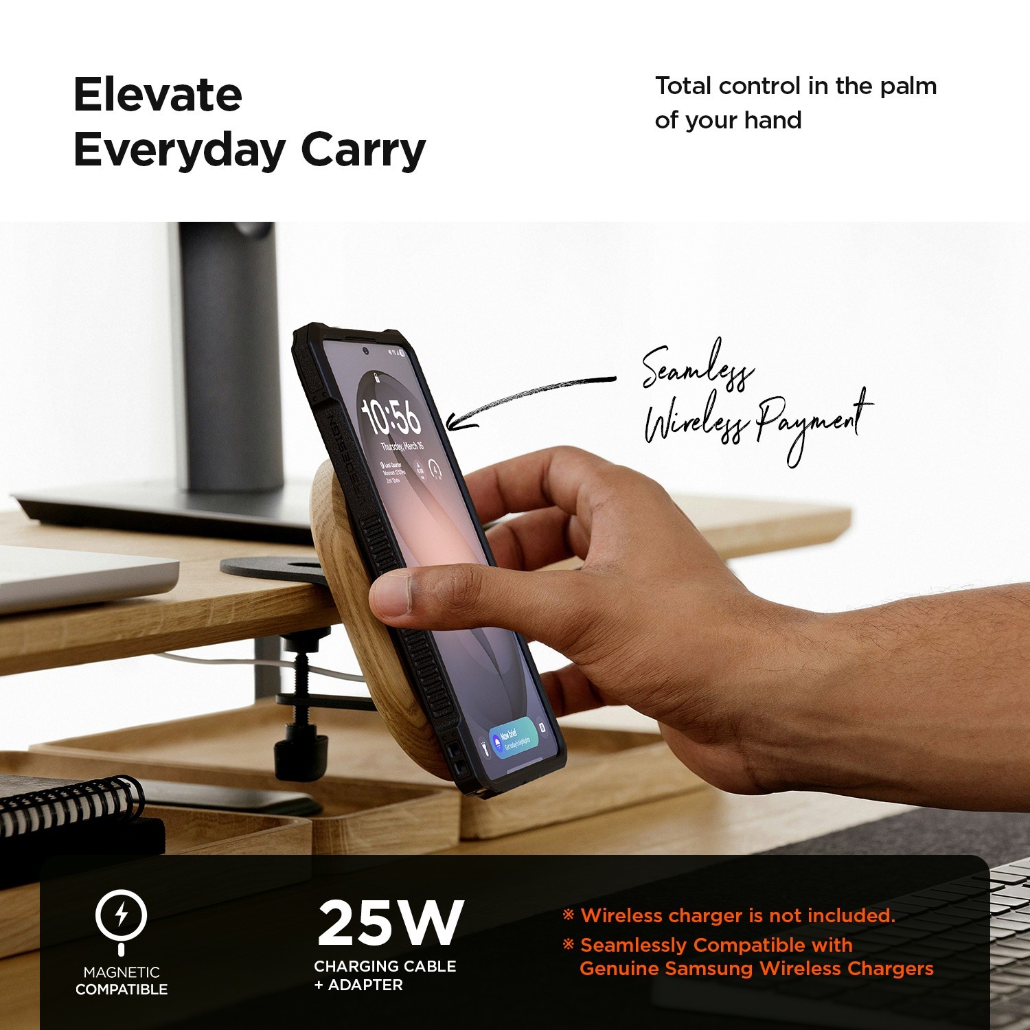 For Samsung Galaxy S26 Ultra Case VRS [Quickstand Pro] Magnetic Kicstand Case