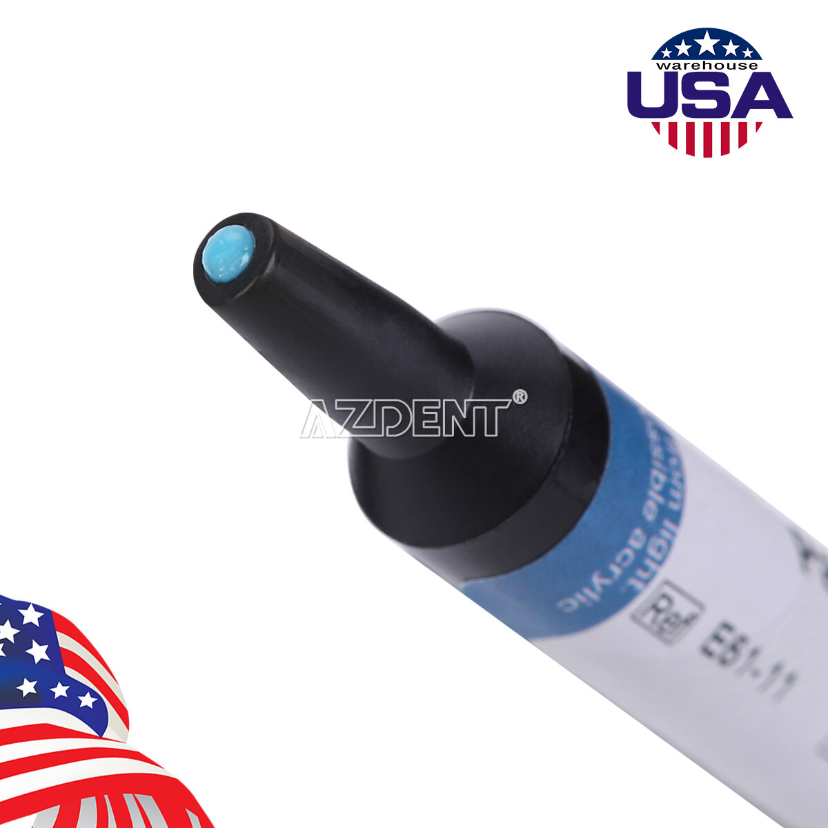 Kit de resina adhesiva fotocurable para ortodoncia, pasta de curado para el pega