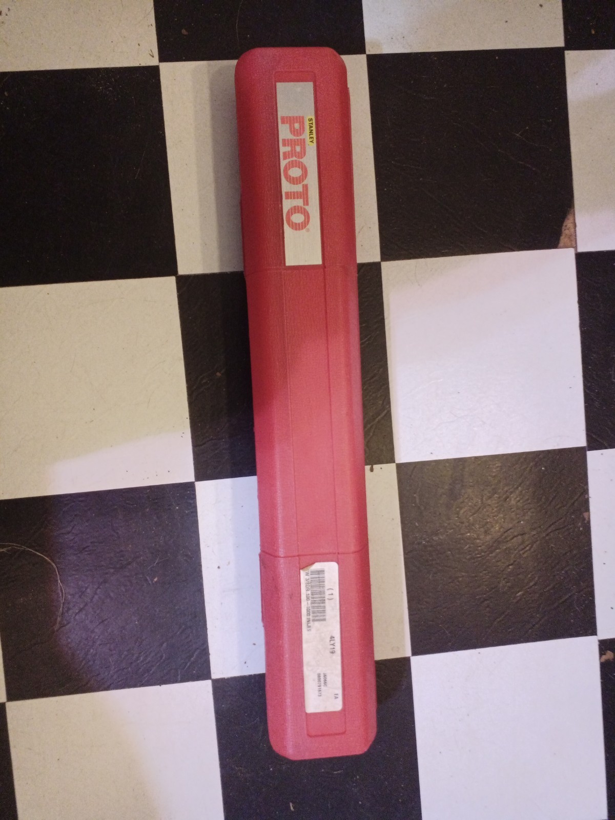 Stanley Proto 3/8 Ratchet Torque Wrench 6066C / 6066F With Case NOS