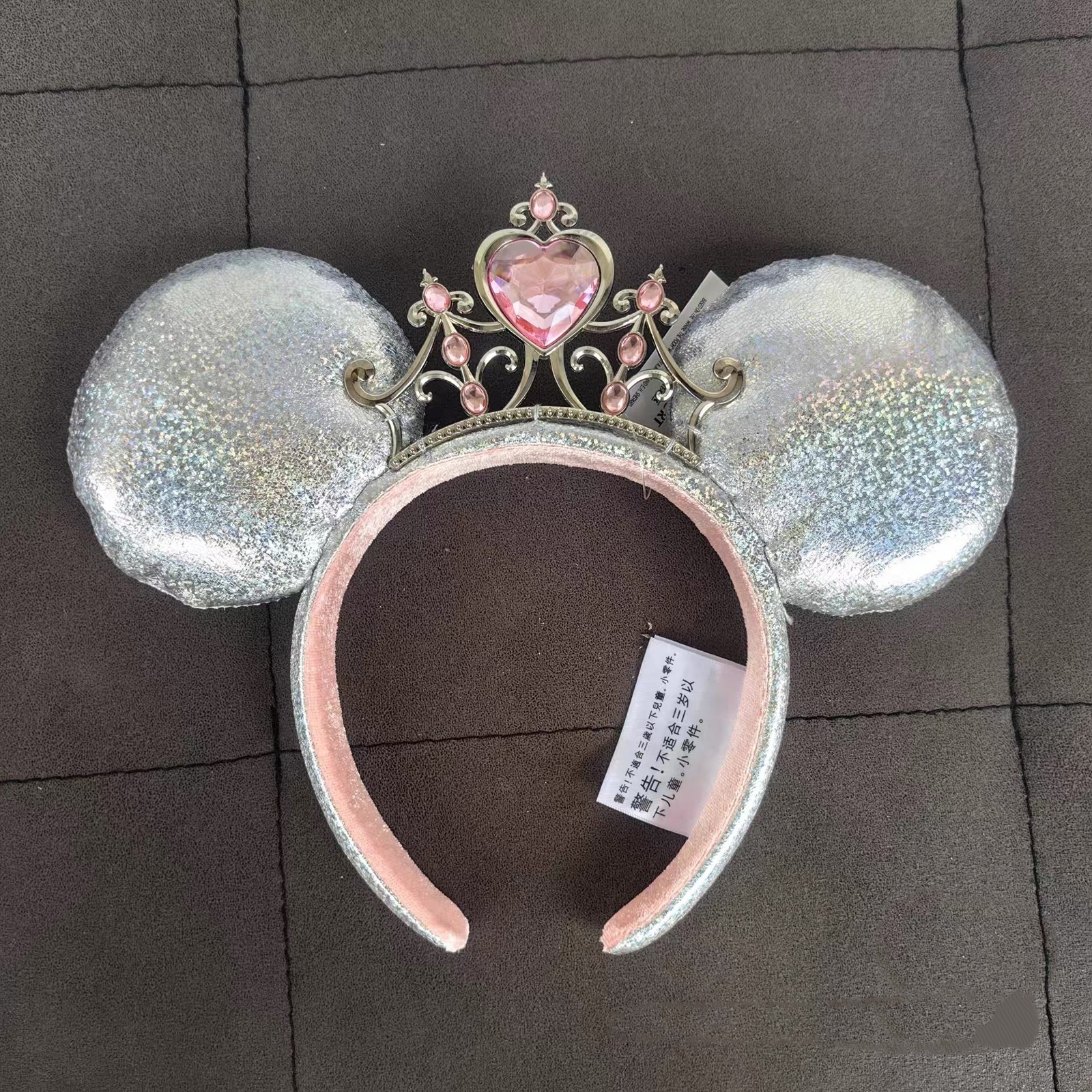 Disney Parks Princess Iridescent Tiara Minnie Mouse Ears Headband 2025 US