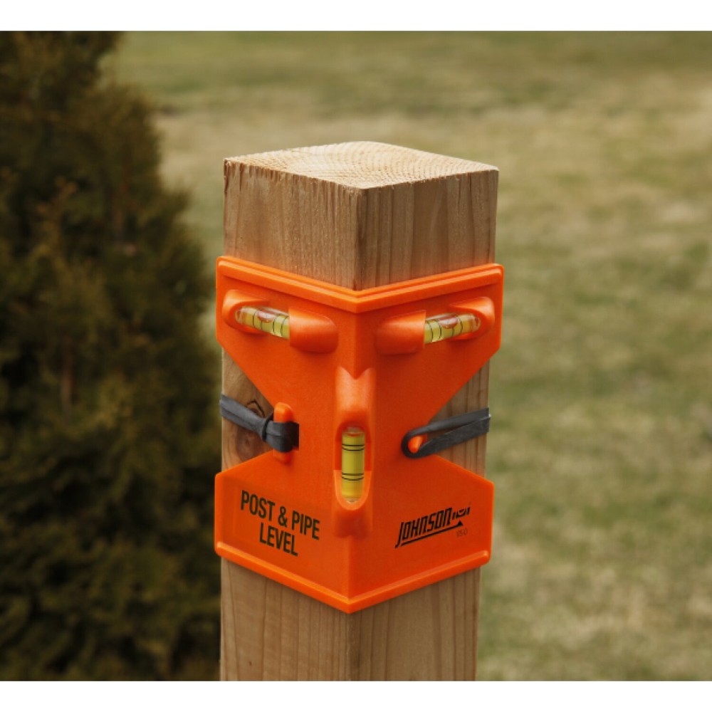 Johnson 175-O Orange Post & Pipe Level