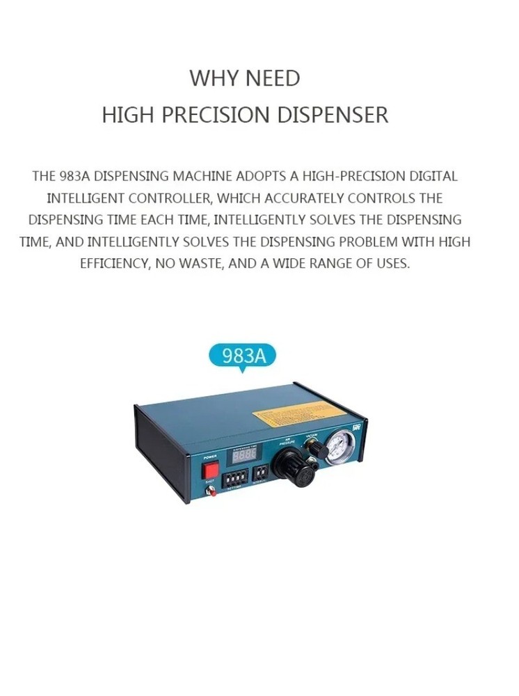 220V Epoxy Resin Automatic Dispensing Machine BY-983A AB Drip Glue Machine