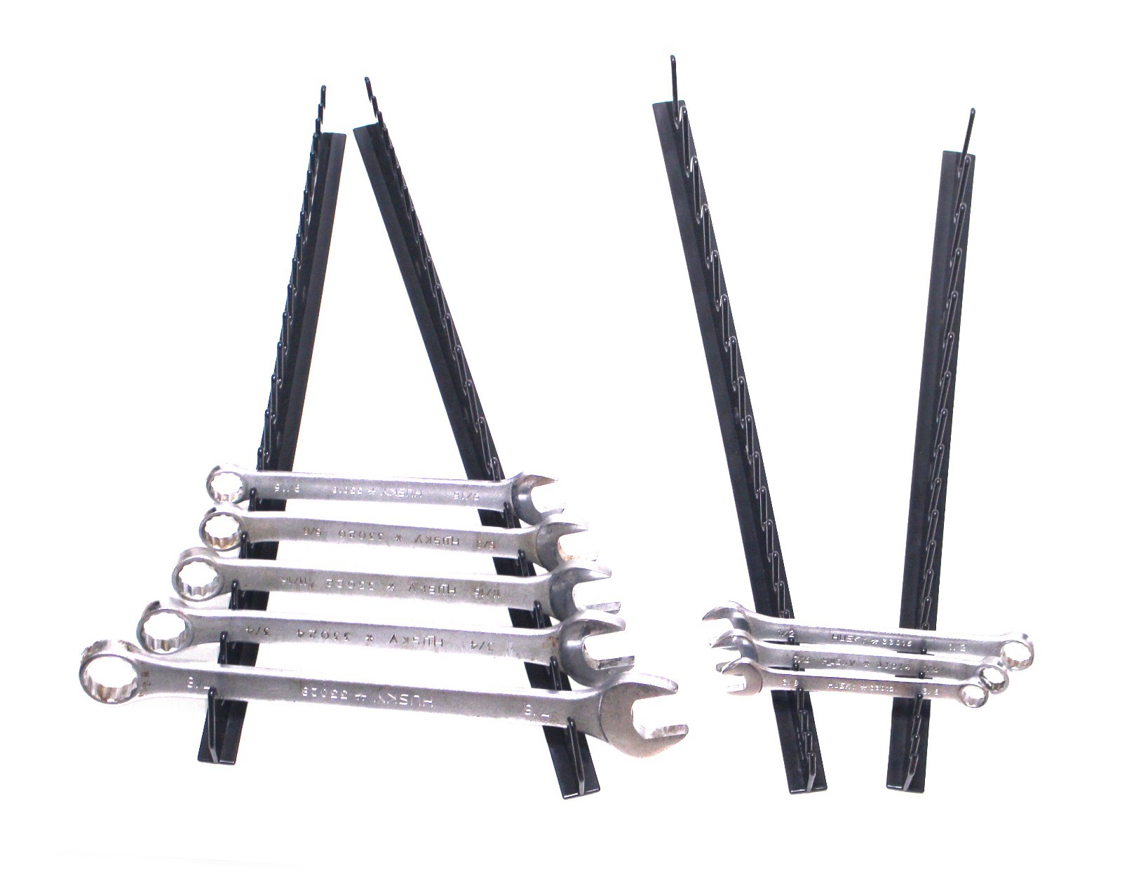 Wrench Holder Rail Set Holds 40 Tools Hand Storage Wrench Organizer
