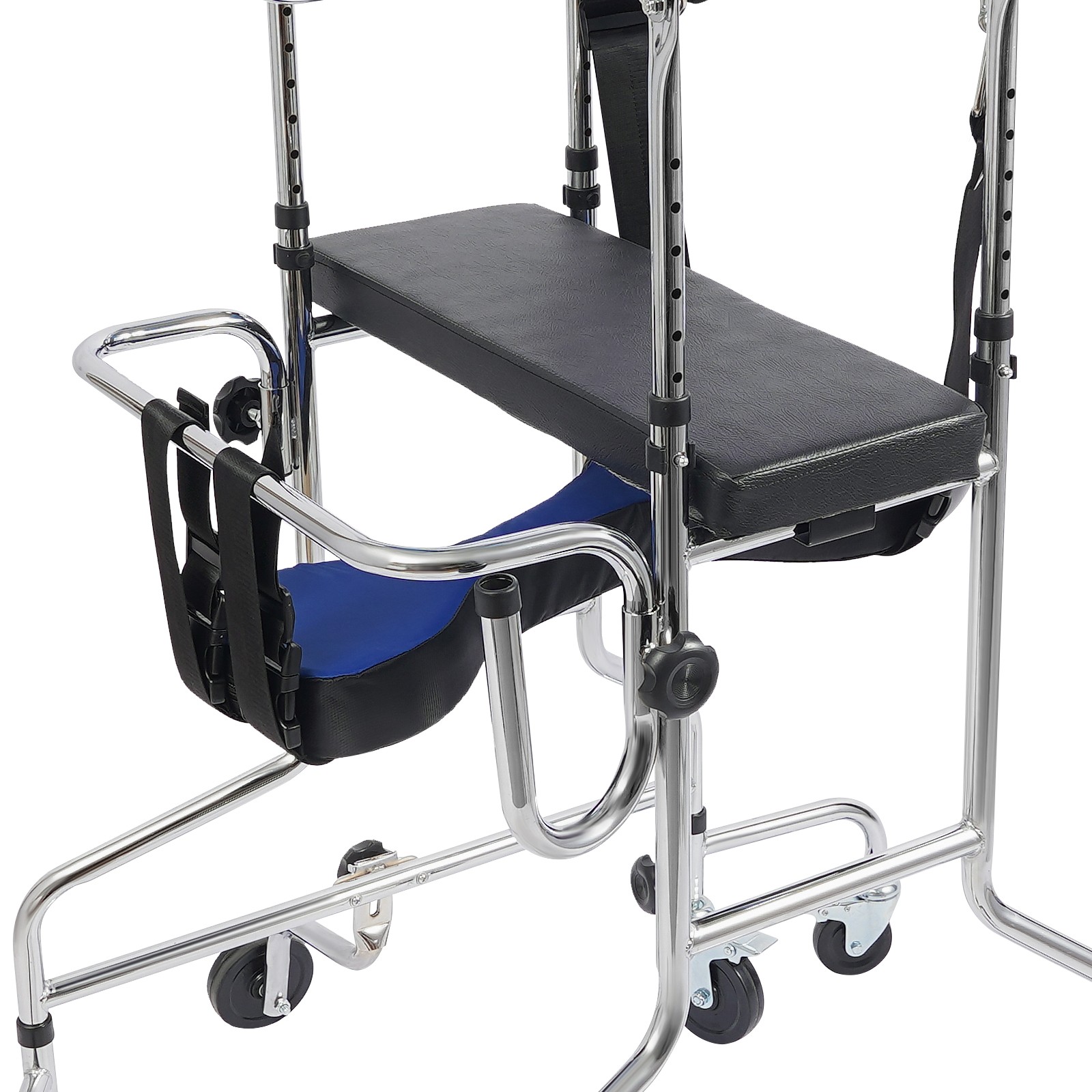 Adult Walker for Seniors Hemiplegia Rehabilitation Standing Frame,Anti Recline