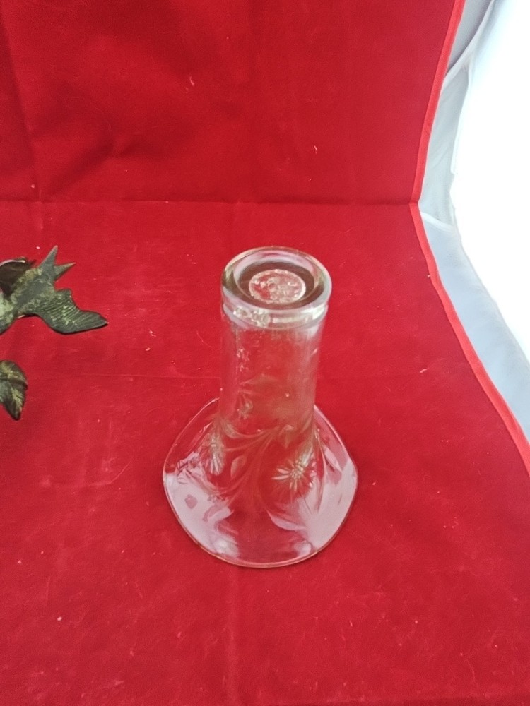 Original Antique Solid Copper Hummingbird Wall Sconce