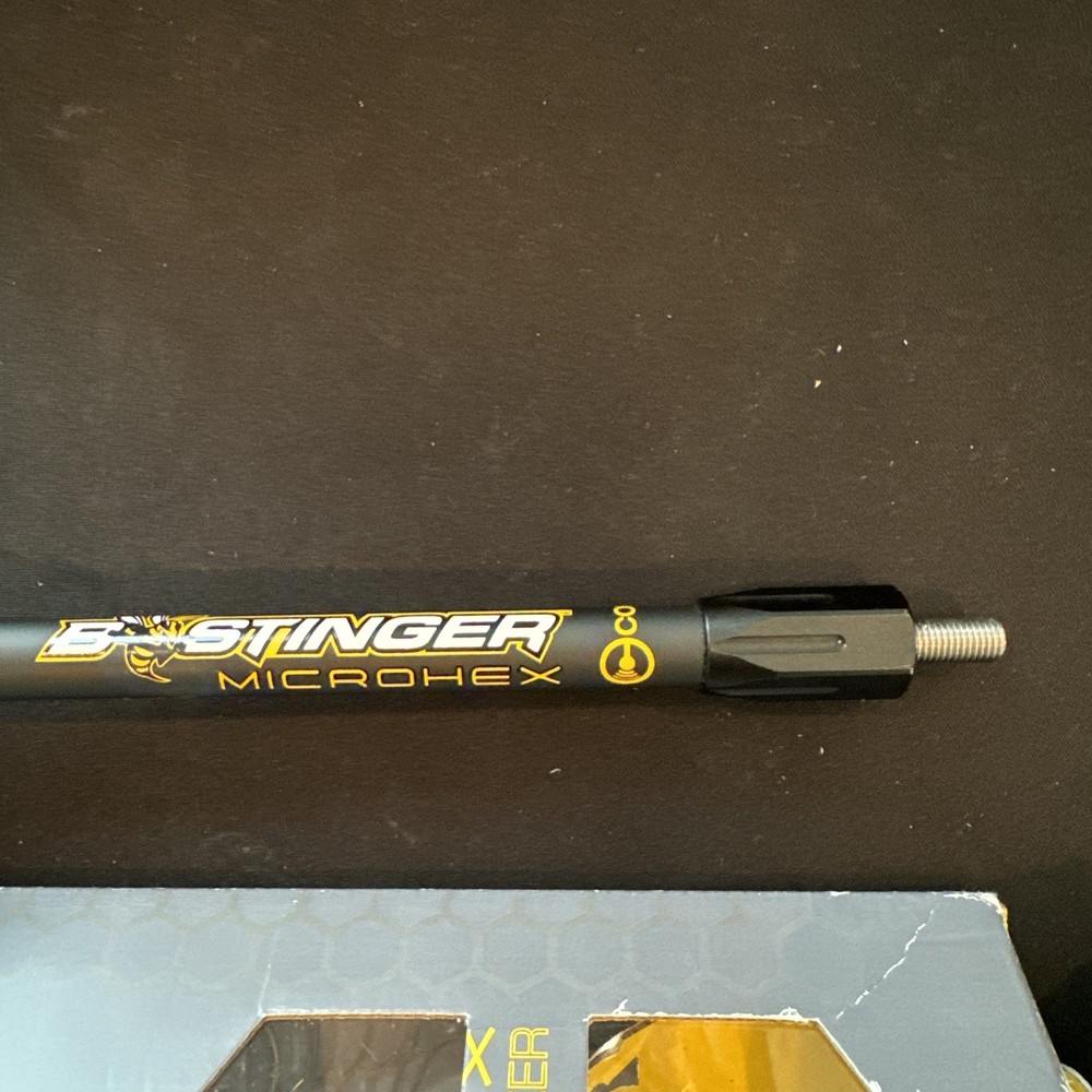 Bee Stinger MicroHex Stabilizer Matte Black 10 in. Open box