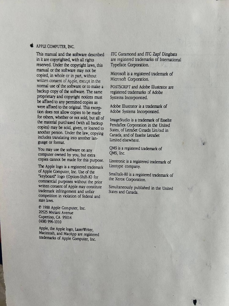 Vintage MPW 3.0 Pascal & C Reference Manuals Apple Macintosh Programmer