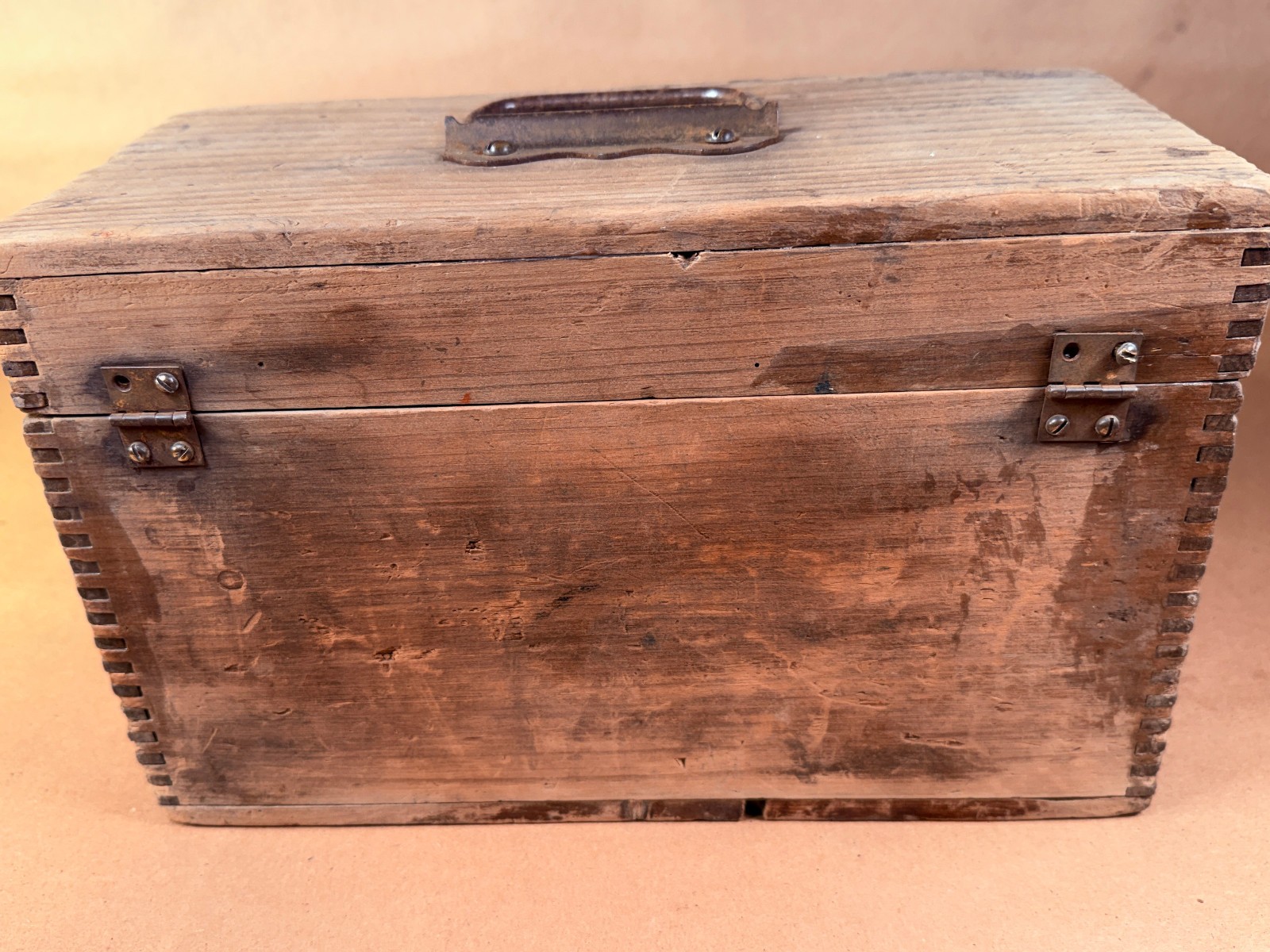 Vintage Brass Model 304.1 Sears Craftsman Farm Level Transit Surveyor w/ Case