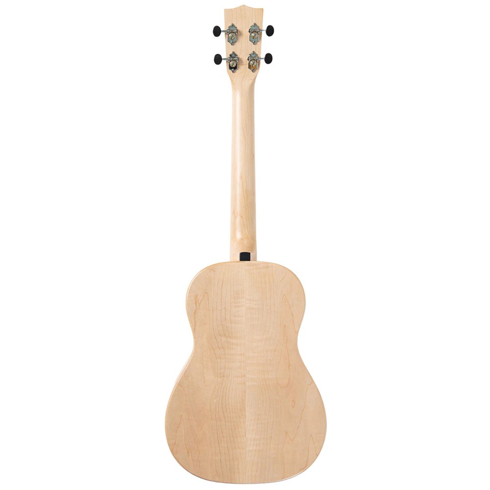 Kala KA-WF-AFM All Solid Flame Maple Waterfall Baritone Ukulele