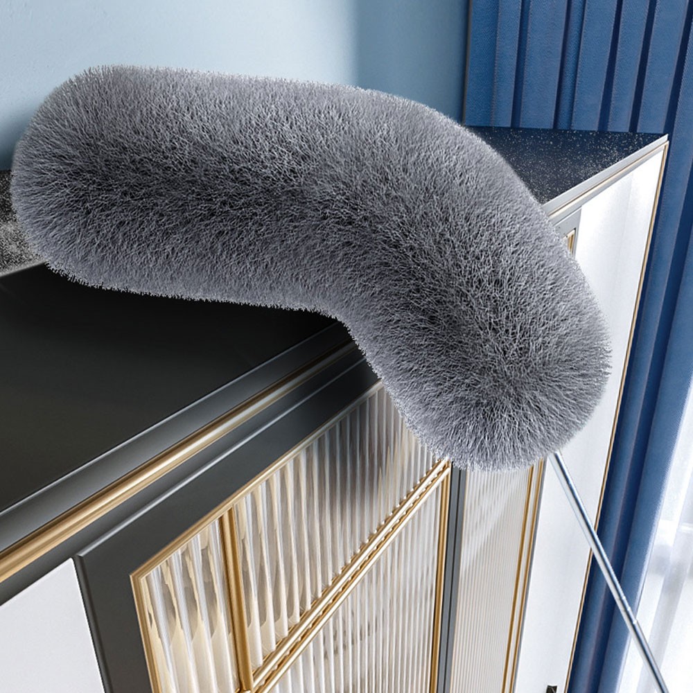 Extendable handle Feather Duster 250cm Long Telescopic Static Duster Brush TL