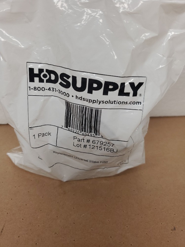 HCF100 Replacement Devilbiss Intake Universal Filter 679257