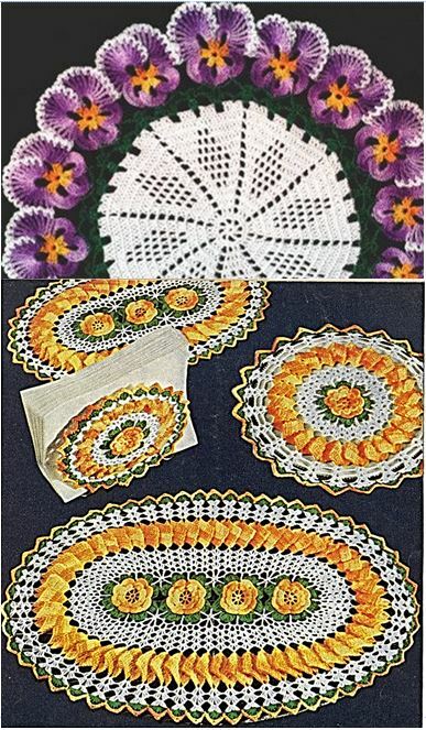Vintage Patterns Bedspreads,Tablecloths Doilies 45 pattern choices same day mail