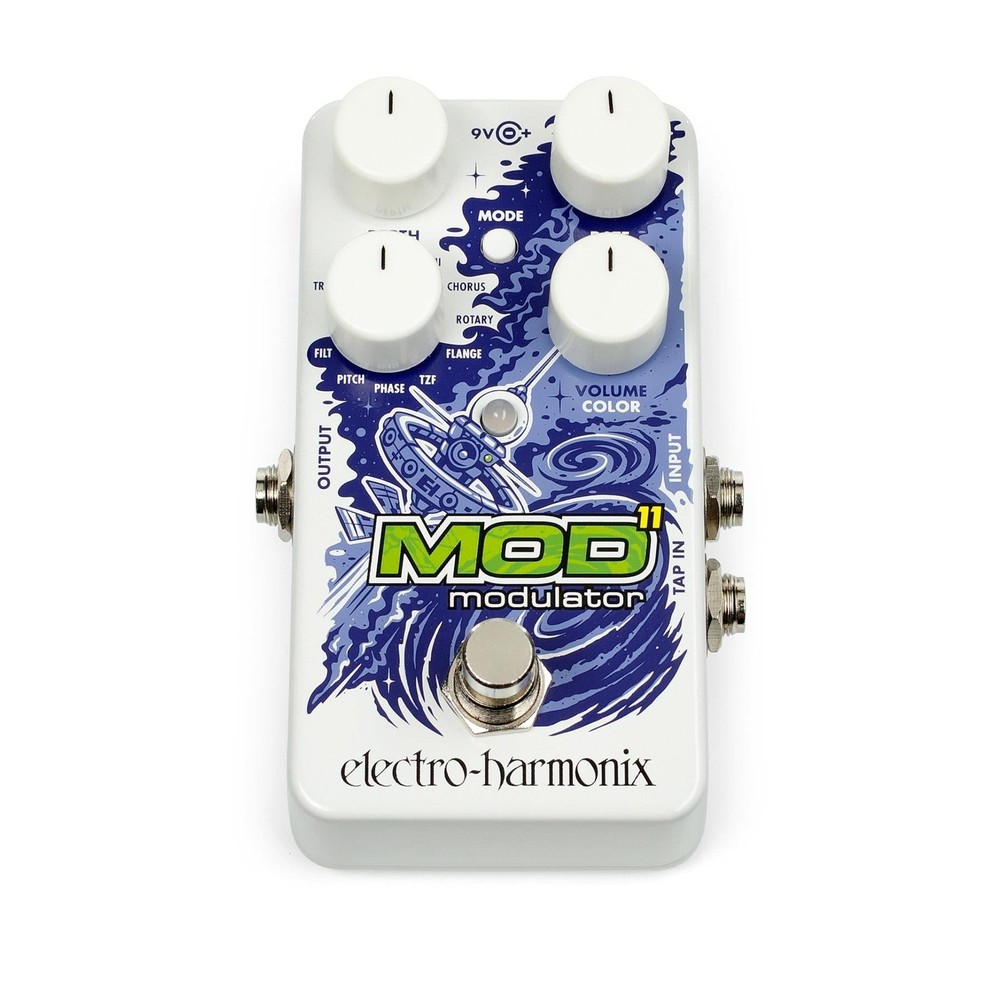 Electro-Harmonix MOD 11 Modulation Guitar Effects Pedal w/ PSU Modulator MOD11