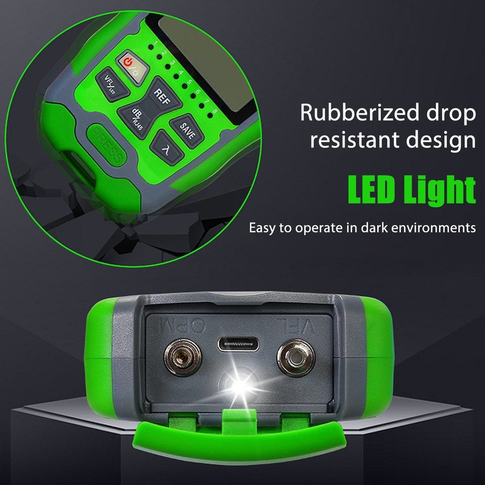 Mini Multifunctional Optical Power Meter For Fiber Optic Testing Trending❀