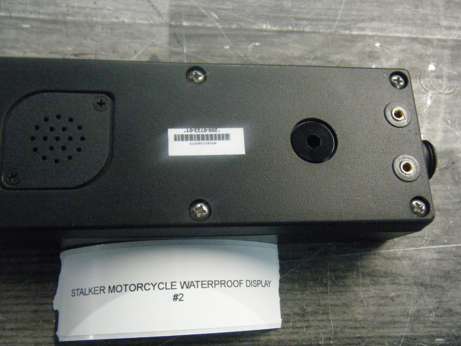 STALKER RADAR, DSR 2X,MOTORCYCLE DISPLAY, WATERPROOF