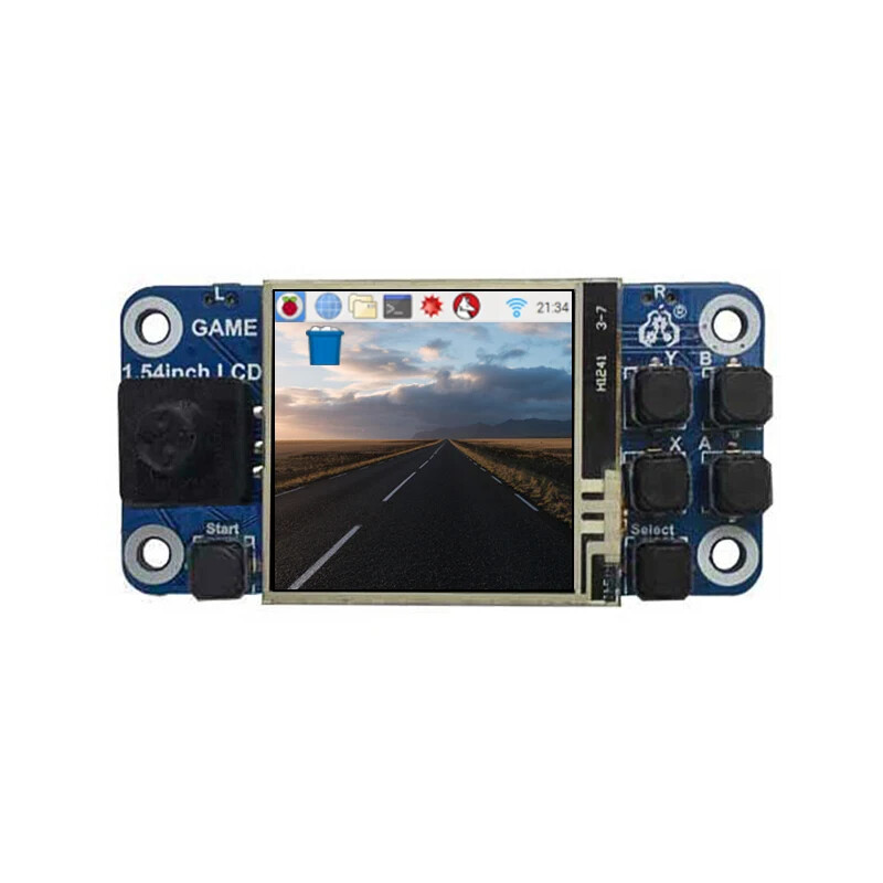 1.54 Inch TFT LCD Touch Screen Mini Game Console Display for Raspberry Pi Zero
