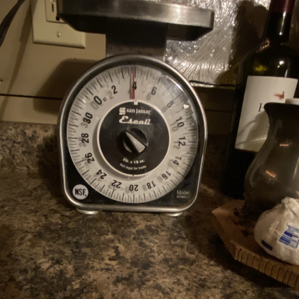 San Jamar Escali Mechanical Scale NSF Model