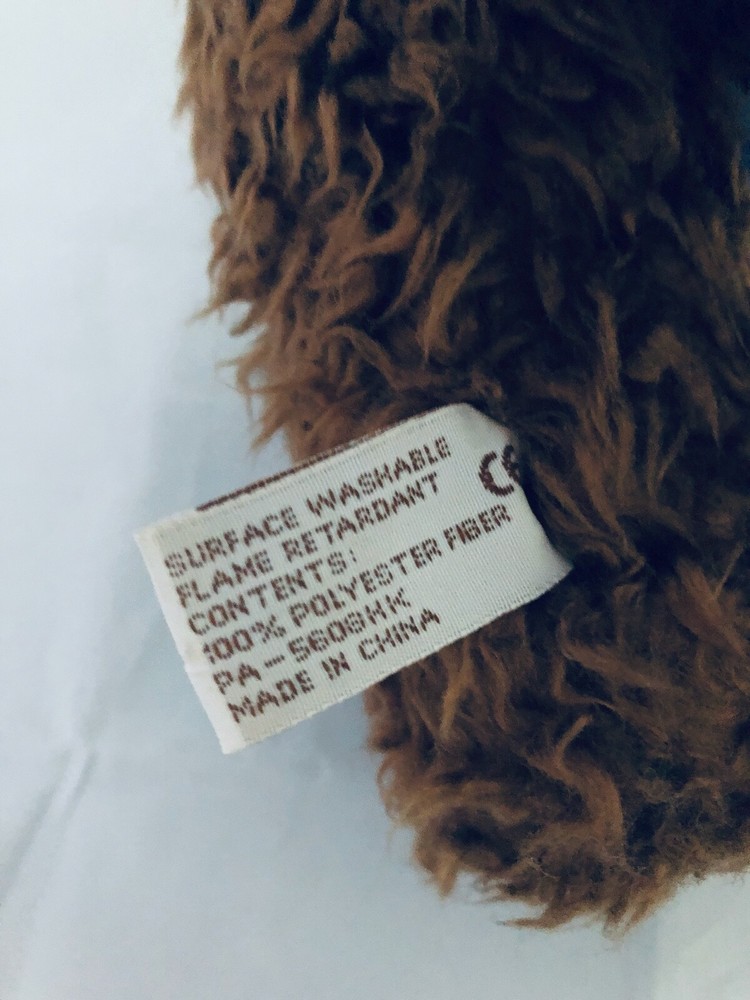 NATHAN Plush Brown Teddy Bear