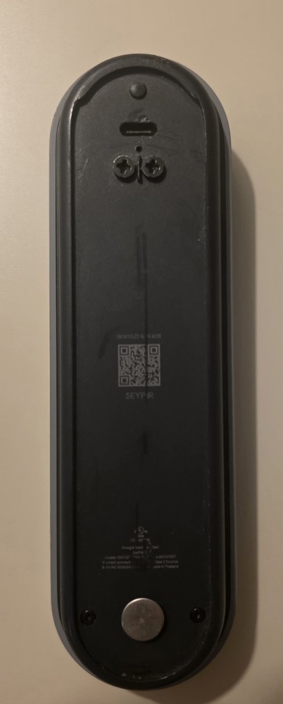 Google Nest Doorbell - Video Security Camera NOT TESTED