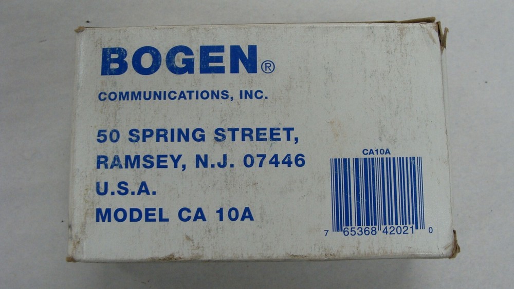Bogen Communications CA10A - Call-In Switch #2