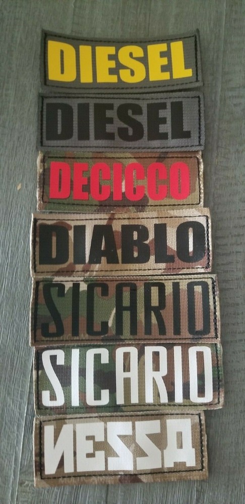 Personalized Patch for Harness or Collars.