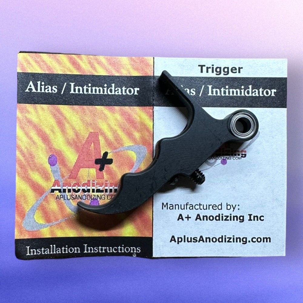 NEW A+ Anodizing Bob Long Intimidator / Alias  Delrin Roller Bearing Trigger A