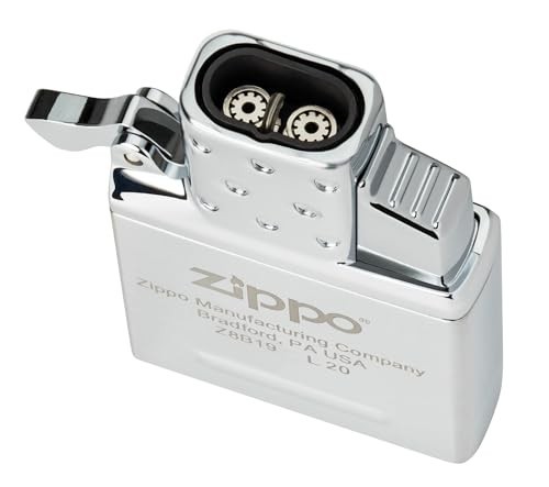 Zippo High Polish Blue Butane Lighter Insert - Double Torch