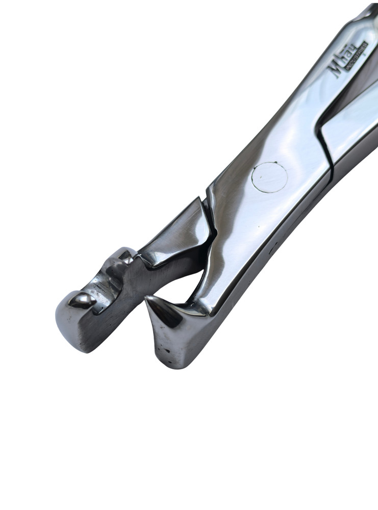Three Prong Off Side Pony Forceps 12"